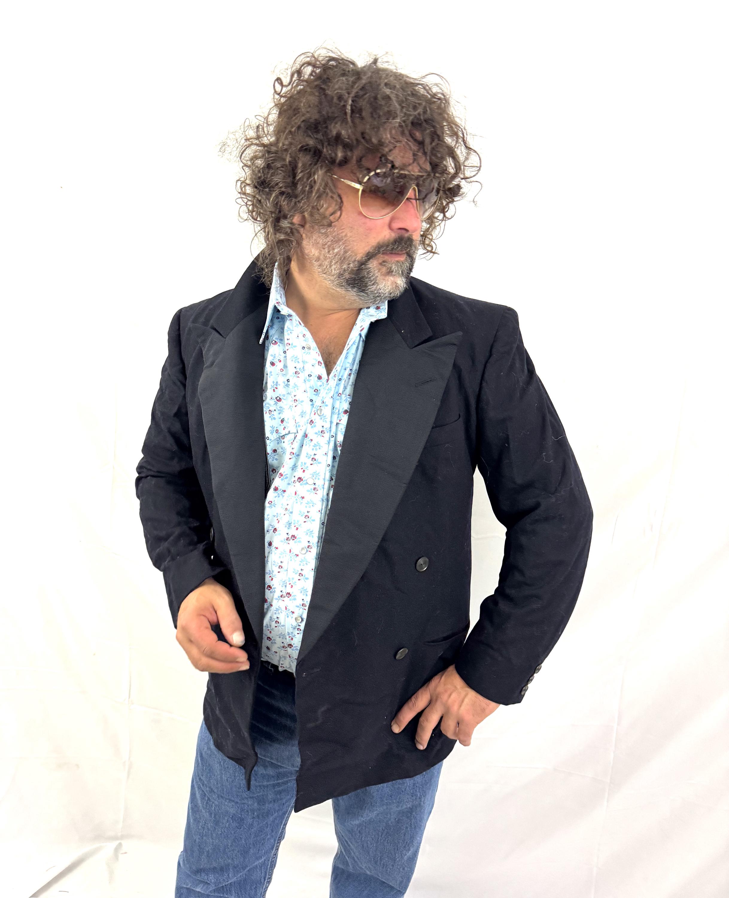 Blazer Homme Vintage After Six Rudofter - Taille 46R, Noir, Laine, Pour Soirée, Occasion Très Bon état