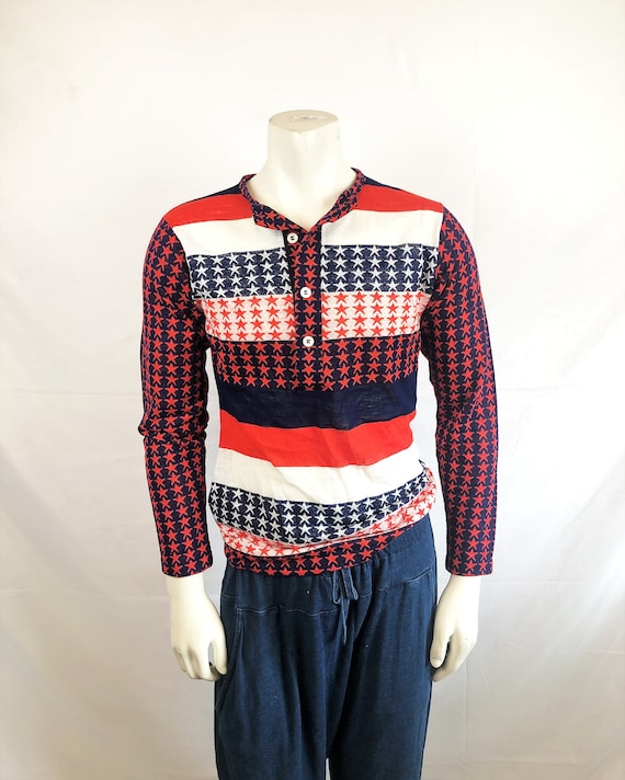 Vintage 1970s USA Red White Blue Liberty Independe