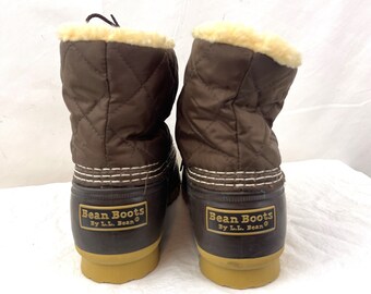 Shearling Lined Ll Bean Womens Waders Vintage Bean Boots By LL