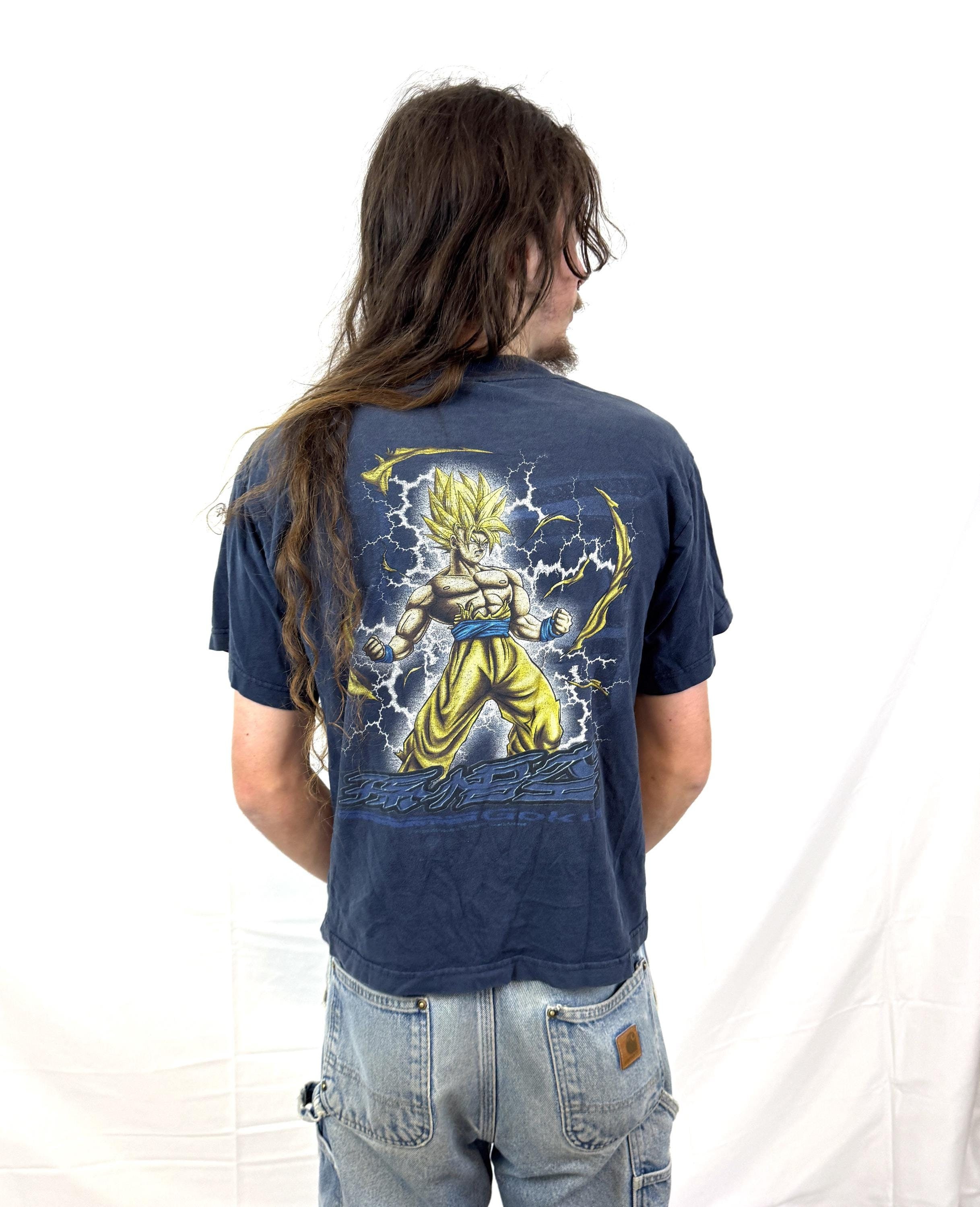 ⭐︎90s Vintage DoragonBall Z T-shirt Vintage 1990s Dragonball Z 1999 90s Anime Tee Shirt Shirt
