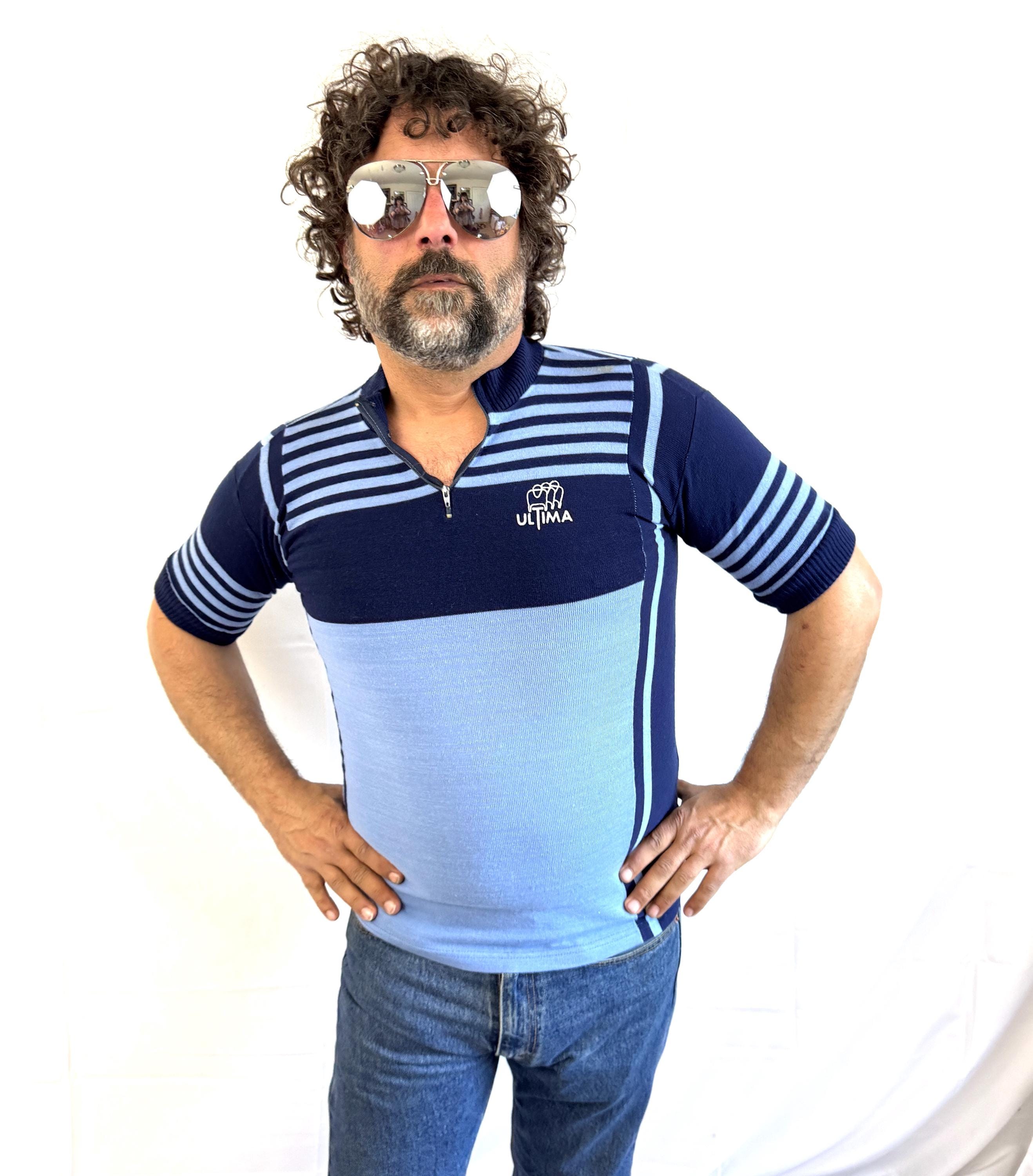 70s Cycling Jersey - Etsy