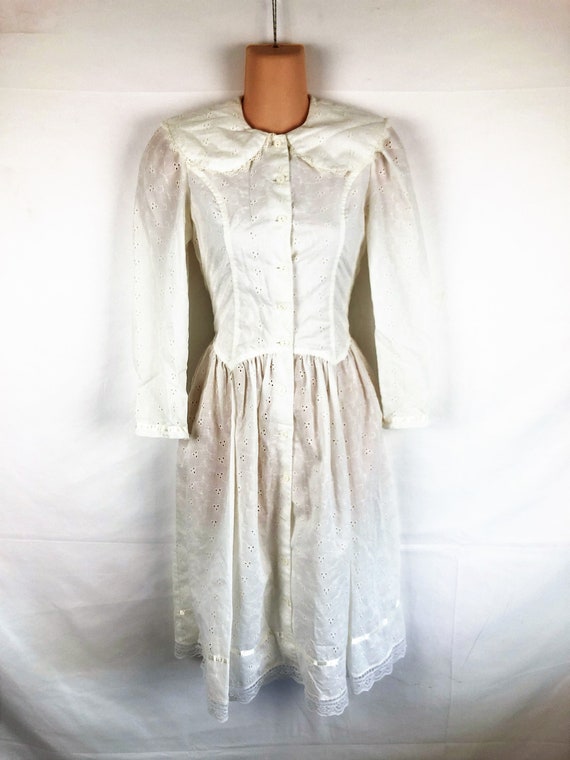 Vintage 1970s 70s Jessica McClintock - Gunne Sax E