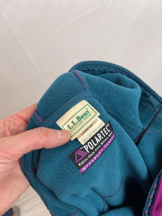Vintage 80s LL Bean Pink Fleece Pullover Jacket - Etsy