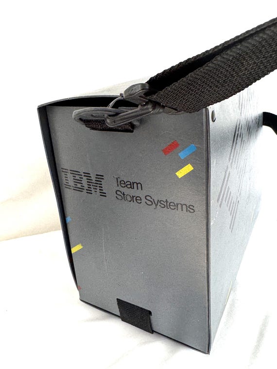 Vintage IBM Computer Team Store Systems Case Carr… - image 8