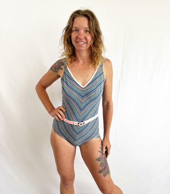 Totally 80s Zebra Tank Leotard