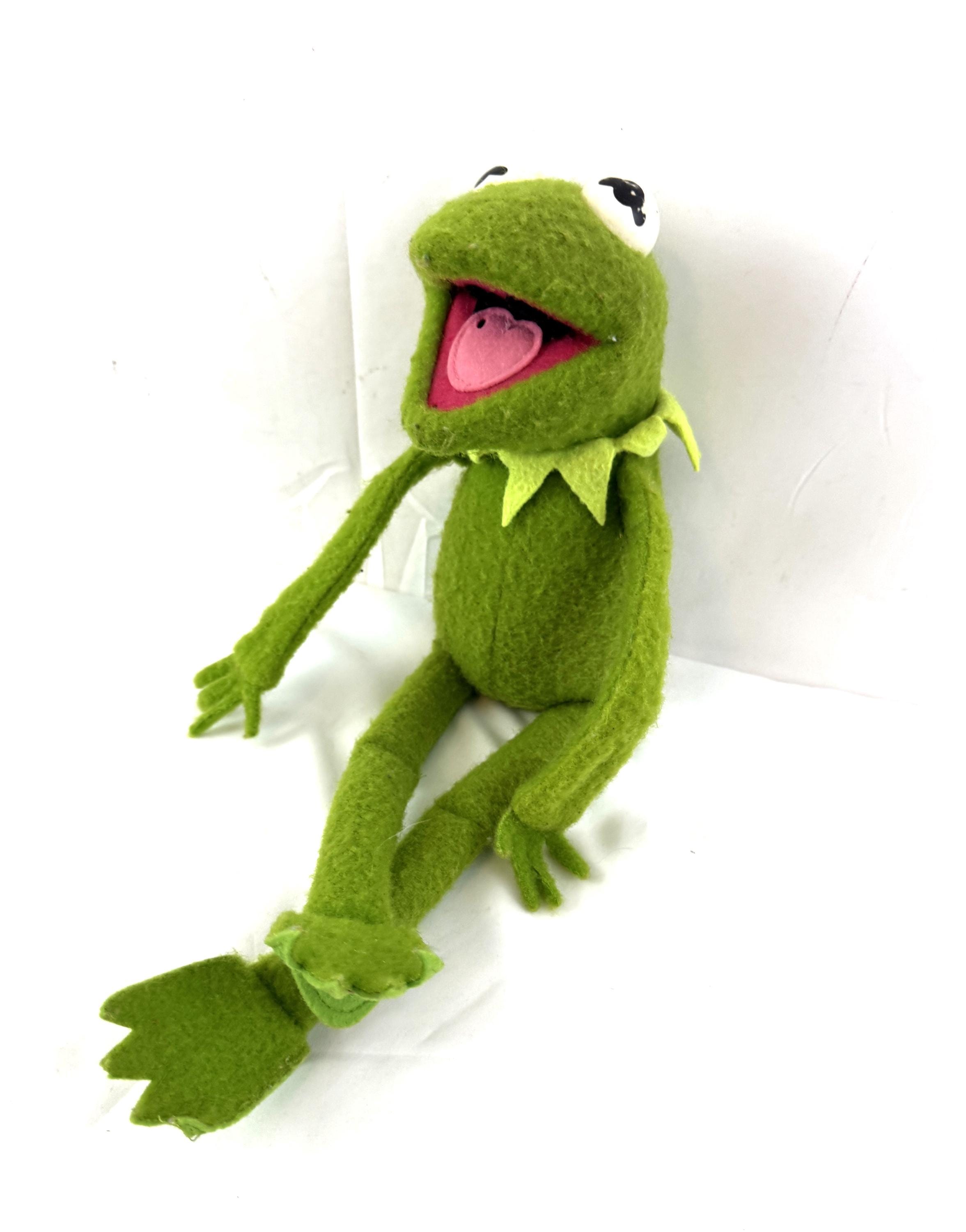 Vintage 1970s 70s 1976 Kermit the Frog Stuffed Animal Plush - 850