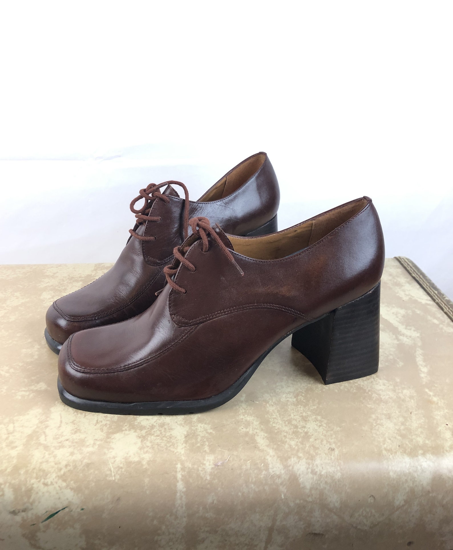 chunky lace ups