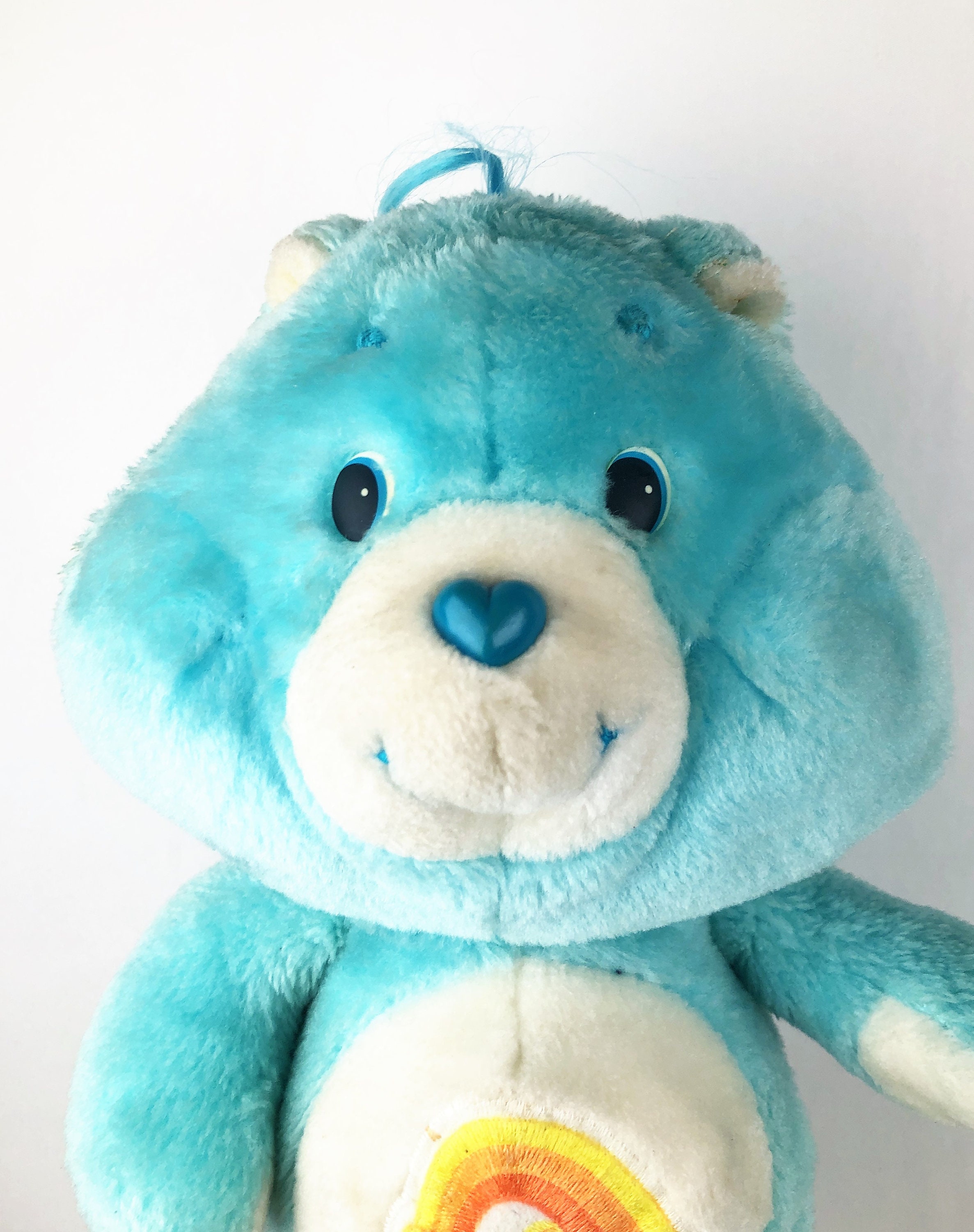 Vintage Plush 1980s 80s Care Bear Stuffed Animal Wish Bear | Etsy