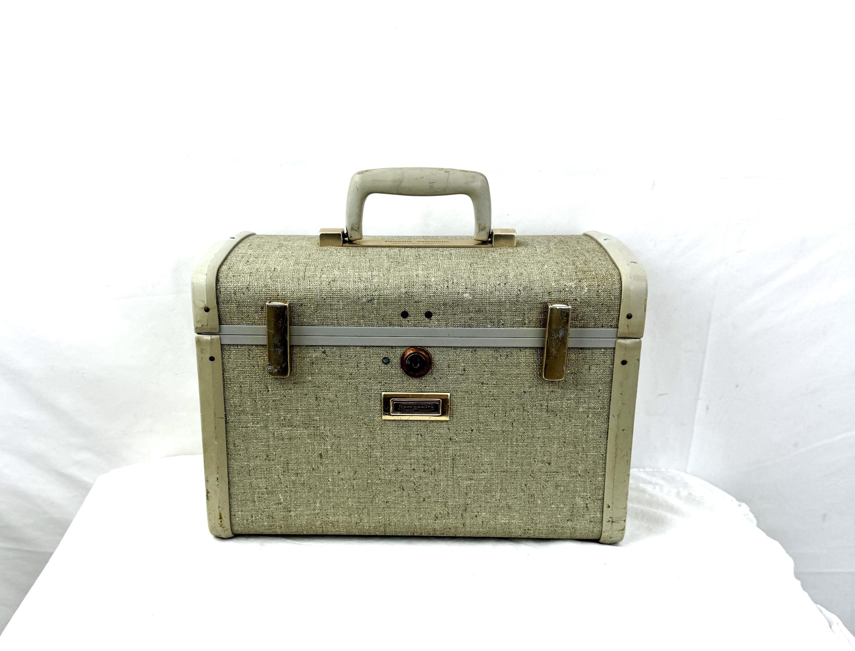 Samsonite ベージュ ヴィンテージスーツケース 1960s samsonite - Etsy 日本