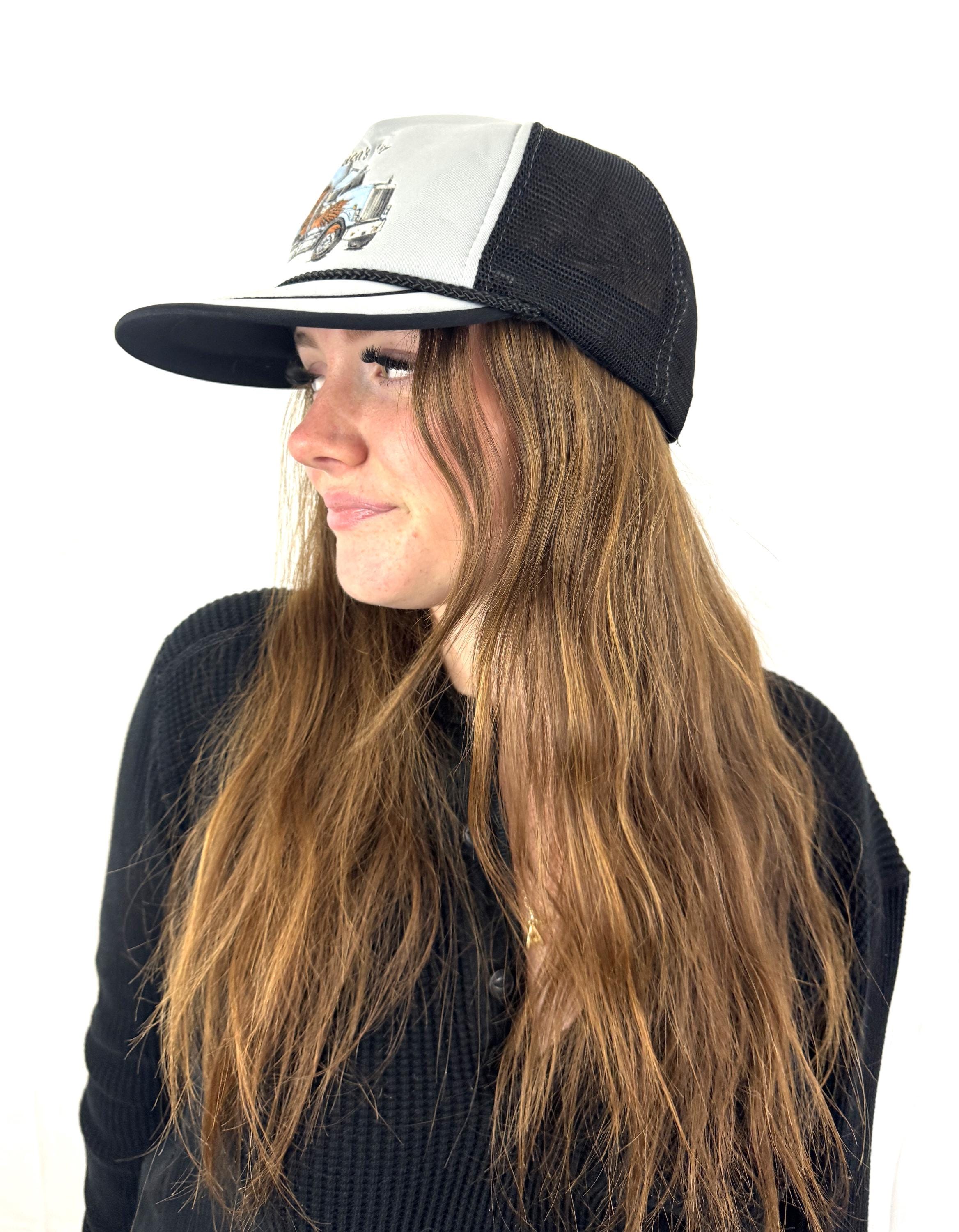 Awesome 1980s 80s Snapback Trucker Hat - Eagle 18-wheeler - America's ...