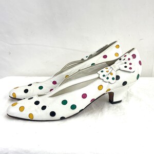 Vintage Red Polka Dot Women's Sneakers