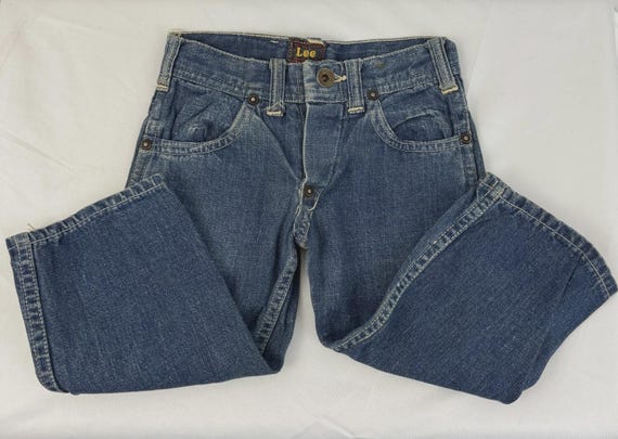 Vtg 40s Lee Riders Jeans Crotch Rivet Button Fly … - image 7