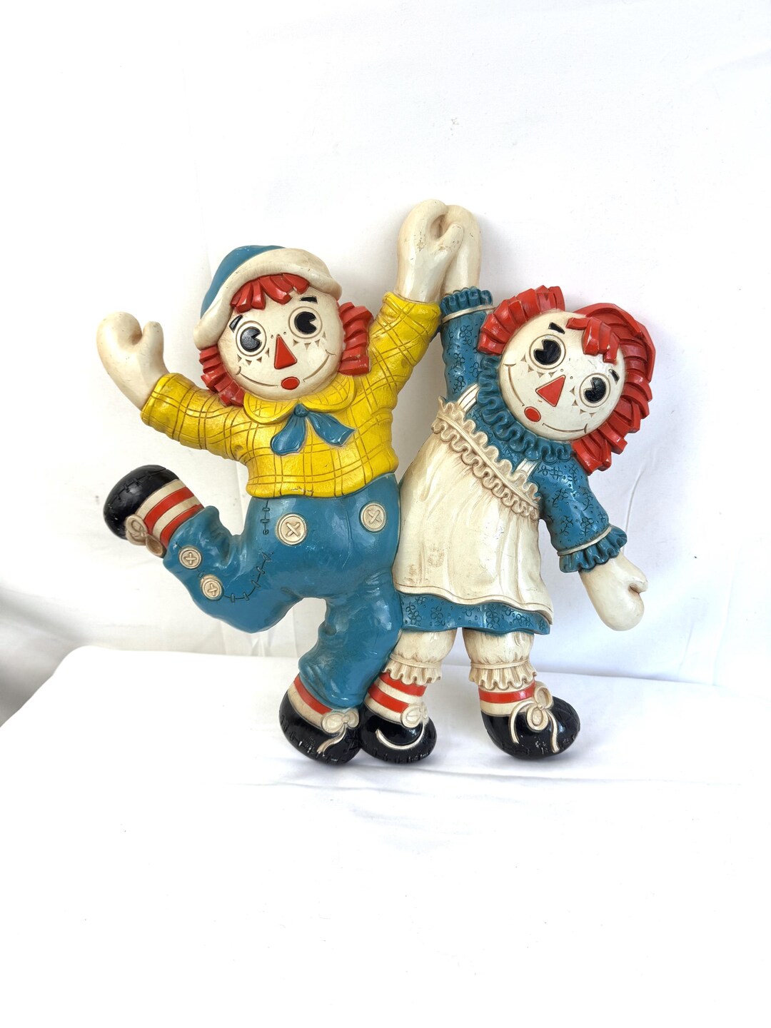 ヴィンテージのラガディ・アン＆アンディの壁掛け - 1970年代のホーム