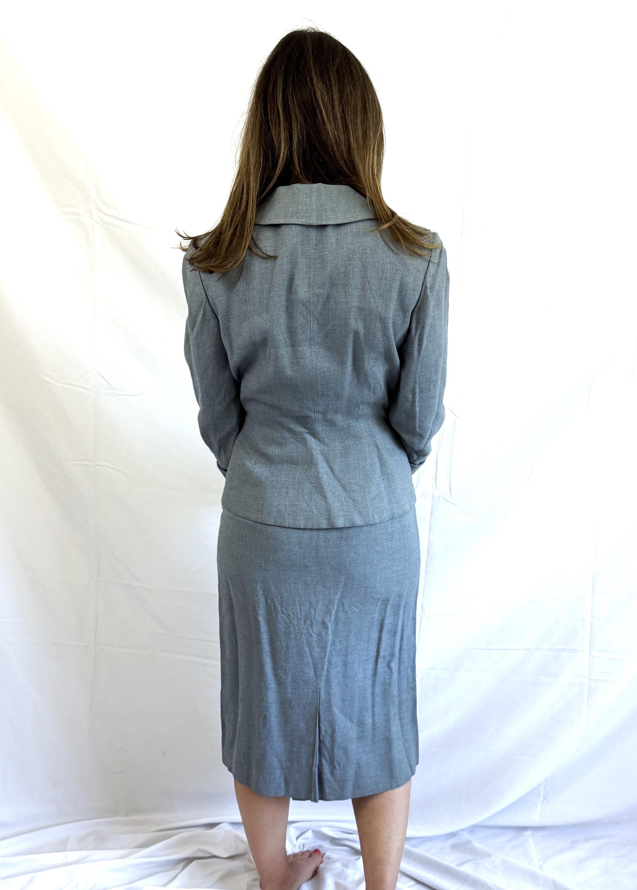 ヴィンテージ 1940年代 ギャバジンウール ブレザー ジャケット