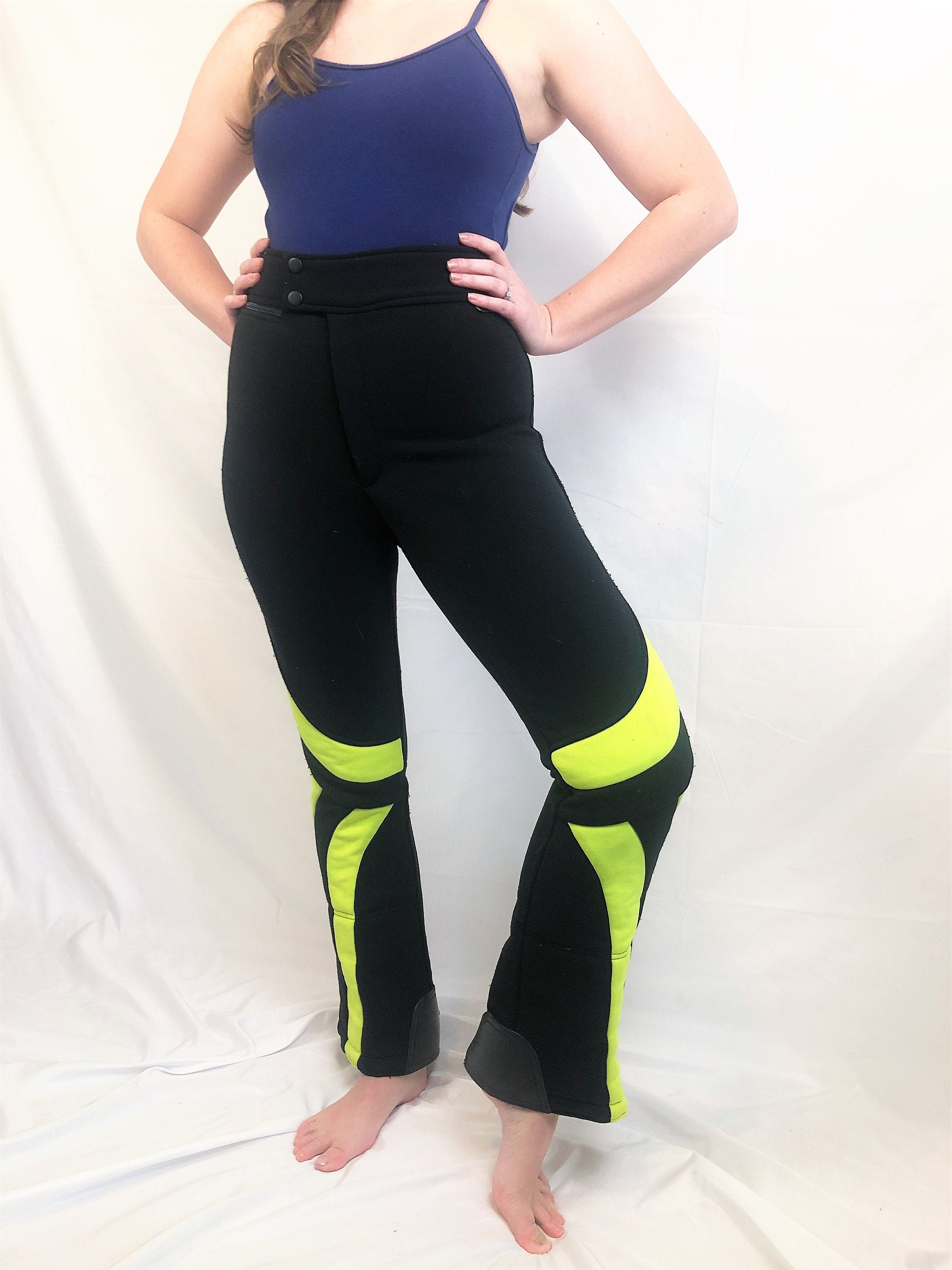 Vintage 70s Neon Black Skitique 