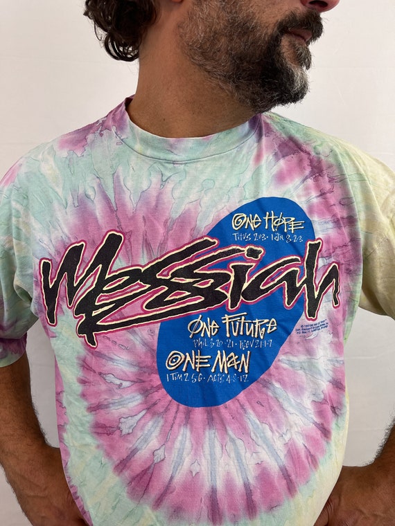 Vintage 90s 90s 1993 Messiah Stussy Christian Bib… - image 3