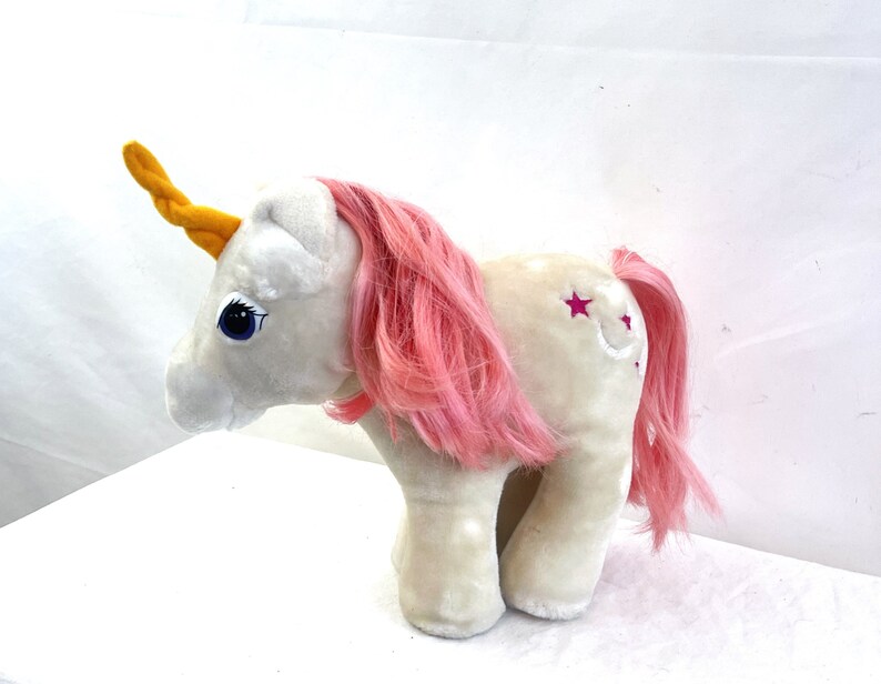 Vintage My Little Pony Plush Stuffed Animal Hasbro Softies G1 1984 image 1