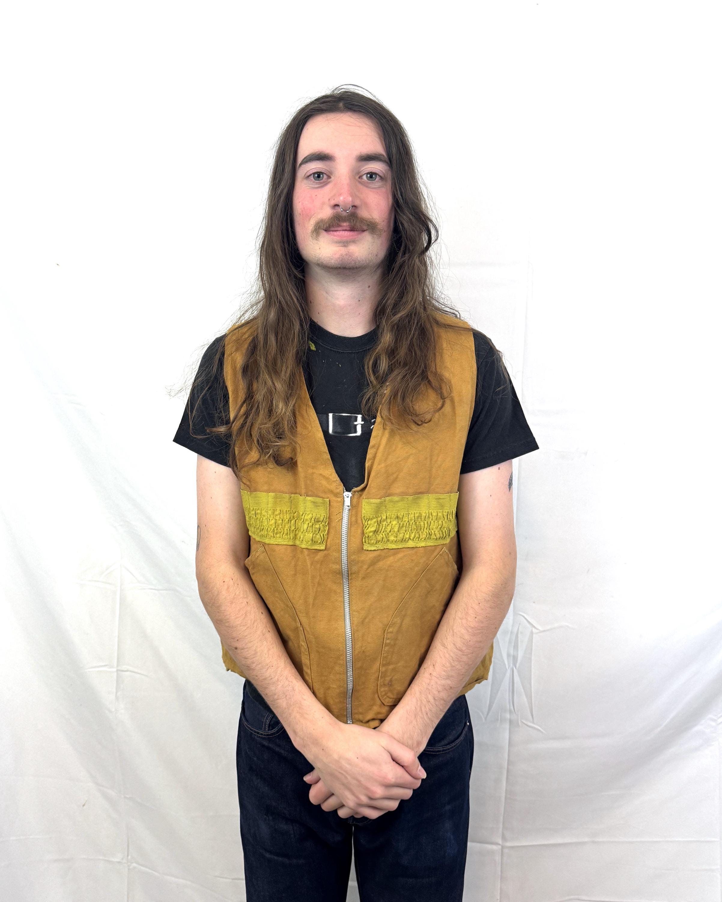 Vintage 1960s 70s Canvashunting Vest - Western Field by Hawthorne 