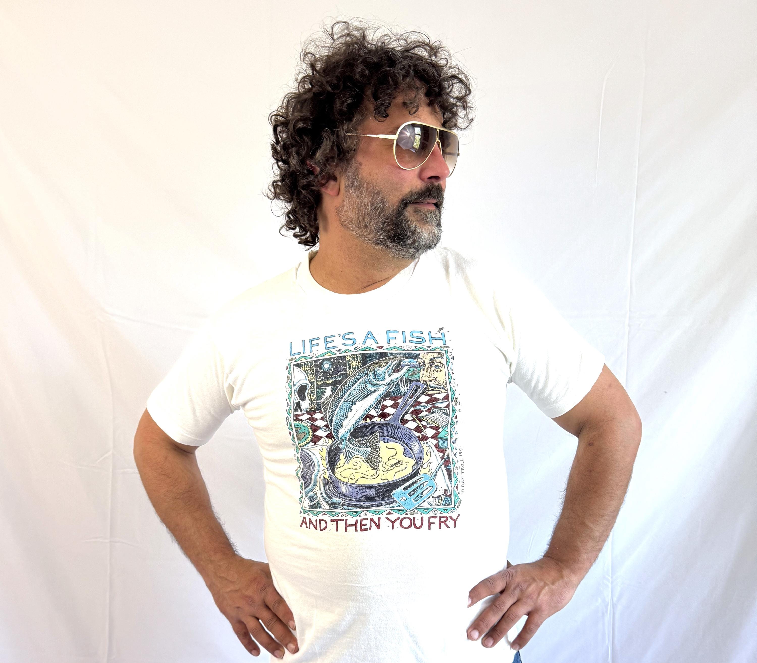 90s Ray Troll×Monterey Bay Aquarium USA製 90s Ray Troll×Monterey Bay Aquarium USA製 90s Ray Troll×Monterey