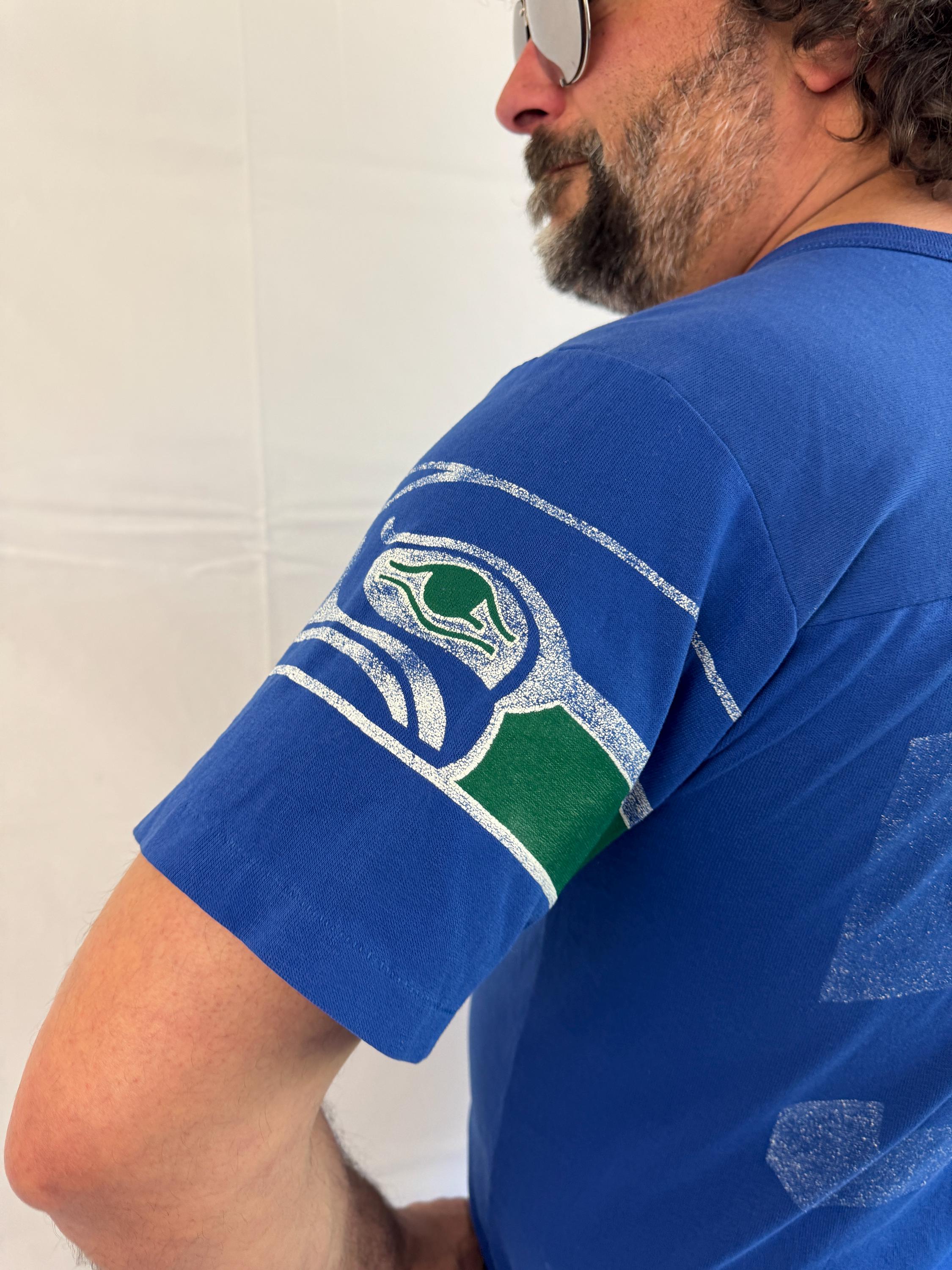 90年代ヴィンテージ シアトル・シーホークス ジャージーTシャツ