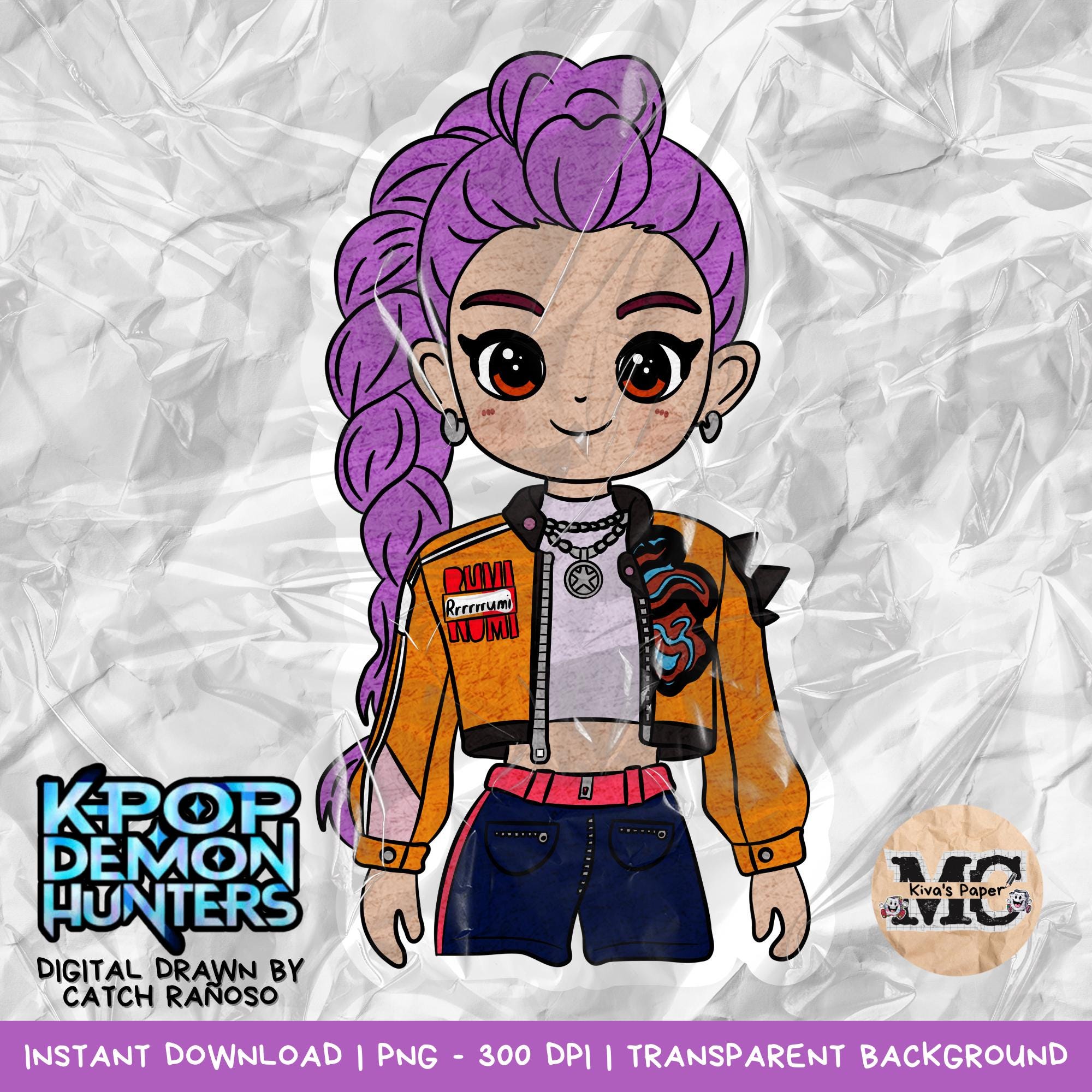 Rumiページ RUMI Version 2 Digital Drawn by Kiva's Paper - PNG 300 DPI - Etsy