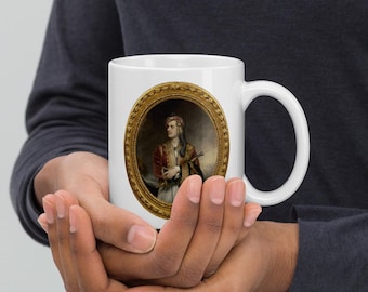 Lord Byron in Albanian Dress Coffee Mug
