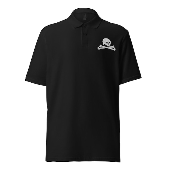 Death's head Unisex pique polo shirt