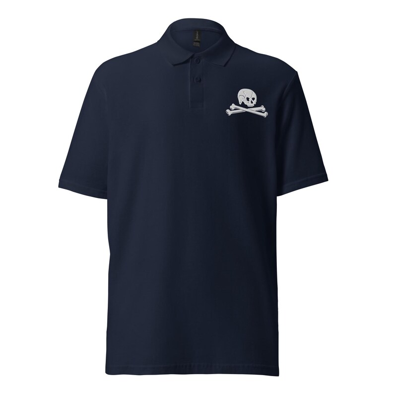 Death's head Unisex pique polo shirt