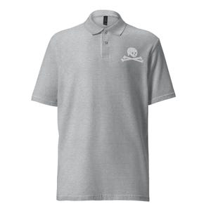 Death's head Unisex pique polo shirt