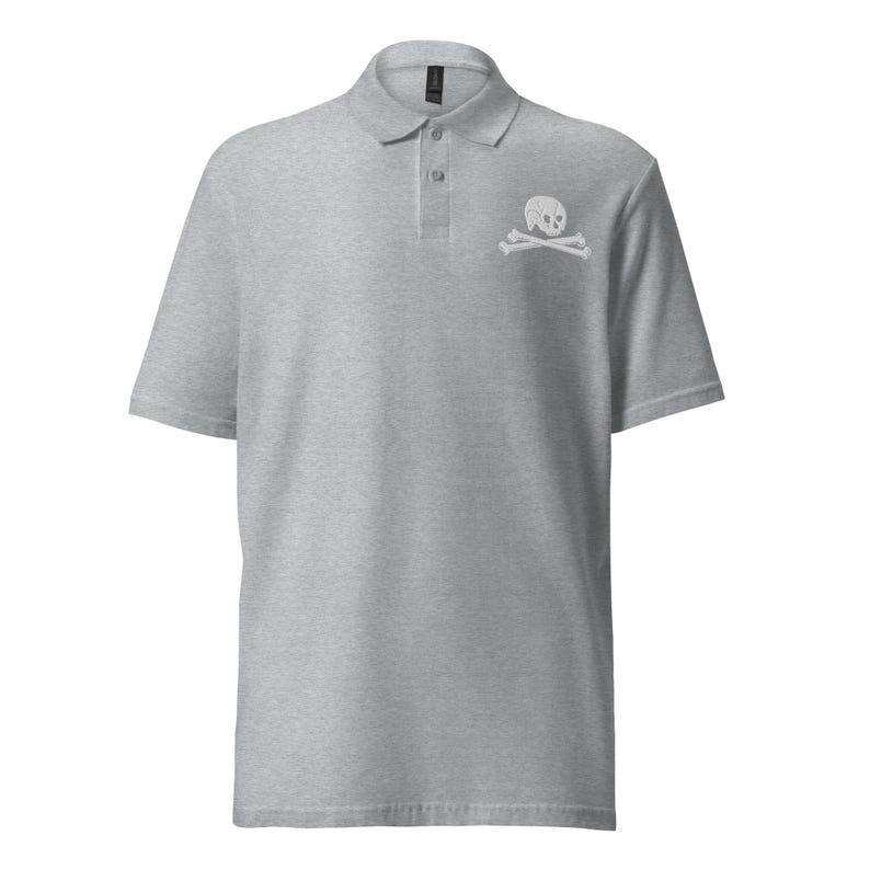 Death's head Unisex pique polo shirt