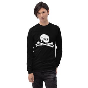 Death&#39;s head Men’s Long Sleeve Shirt