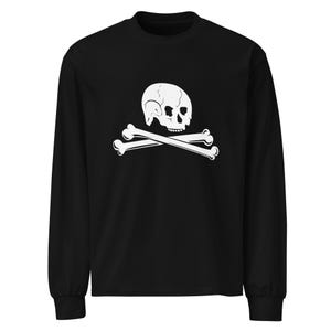Death's head Premium heavyweight long sleeve shirt