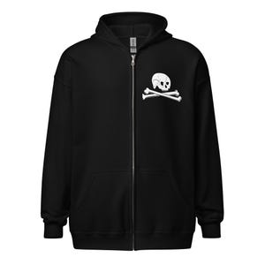 Death&#39;s head Unisex heavy blend zip hoodie
