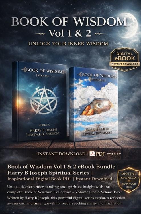 Book Of Wisdom Volumes 1 & 2 By Harry B. Joseph - New Paperback Set