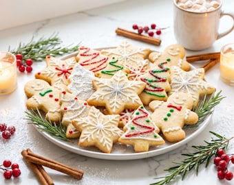 Paquete de recetas navideñas / Libro de cocina de temporada en PDF (descargable)
