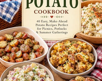 Picnic Potato Cookbook PDF | Comfort Food Recipes for Sunny Days | Homemade