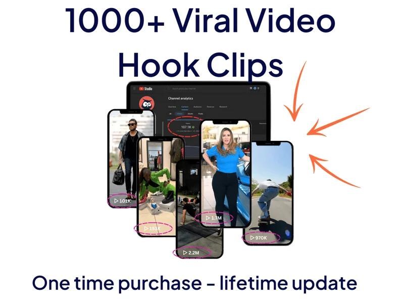 1000+ Viral Video Hooks - Create Attention Grabbing Video | Trending ...