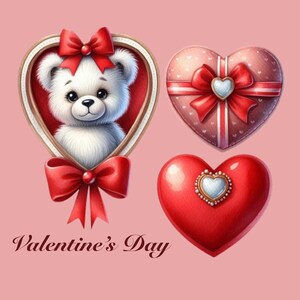 Carte di San Valentino | Biglietti d'auguri con amore | Illustrazioni di San Valentino