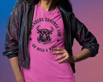 Gender Equality T-Shirt - Milk a Bull