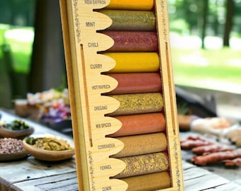 Organic Spice Gift Set | 8 Gourmet Natural Seasonings | Vegan, Additive-Free, Healthy Cooking Box