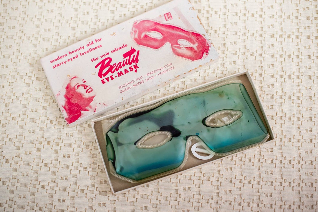 Vintage 50s BEAUTY MASK Display Box Ephemera 1950s Rockabilly Etsy