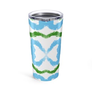 Watercolor Pattern Tumbler - 20oz Insulated Travel Mug, Eco-friendly Drinkware, Colorful Gift for Nature Lovers, Summer Vibes, Outdoor [...]