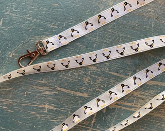 Trela leve para pombo pinguim de férias