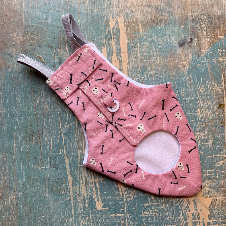 Made to Order Pink Skull /& Bones Pigeon Pants