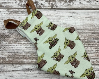 Made to Order The Mandalorian Child Baby Yoda Pigeon Pants - Made with Licensed Star Wars Fabric