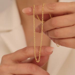 925 Sterling Silber Figaro Kette, Silber Ketten Halskette, Herren Halskette, Damen Halskette, Silber Ketten Geschenk