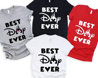 Best Disney Trip Ever Shirt • Matching Disney Family Shirts • Disney Trip Outfit • Mickey Castle Tee • Family Disney Vacation