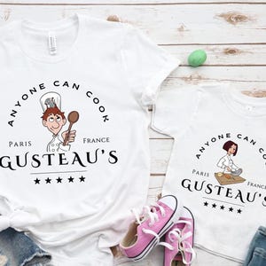 Chef Ratatouille Shirt: Pixar Remy, Gusteau&#39;s Paris Trip
