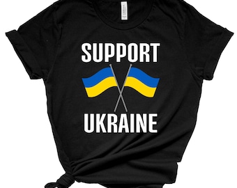 Maglietta Ucraina, Outfit di supporto Ucraina, Io sto con l'Ucraina, T-shirt Ucraina, Maglietta con stemma Ucraina, Maglietta con simbolo Ucraina, Maglietta regalo Ucraina