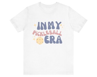 In My Pickleball Era T-Shirt: Retro Sporty Tee for Women